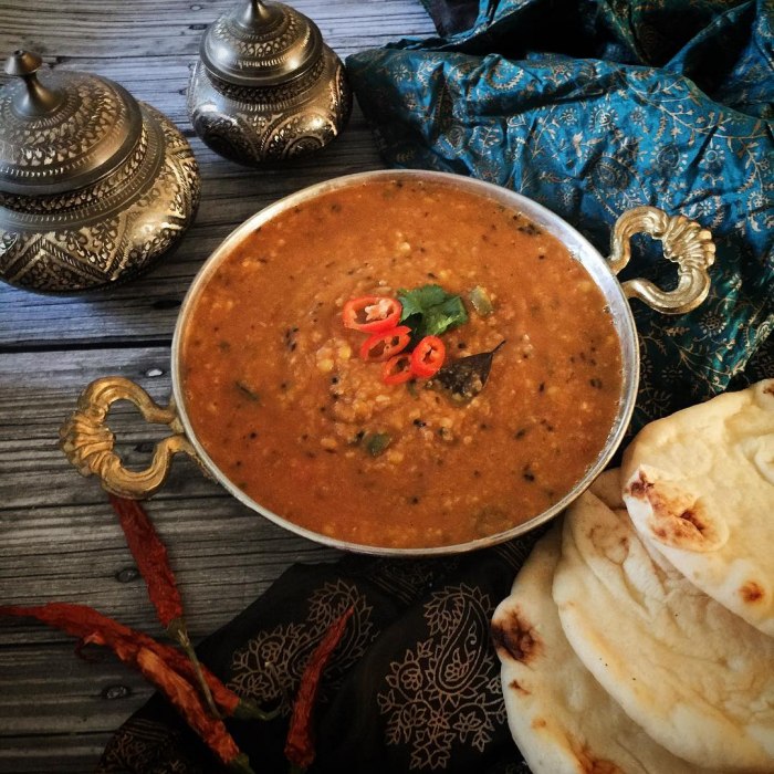Dahl de lentilles corail